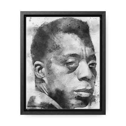 James Baldwin Poster, Canvas Wrap, Kids Room, Man Cave, Woman Cave, Game Room