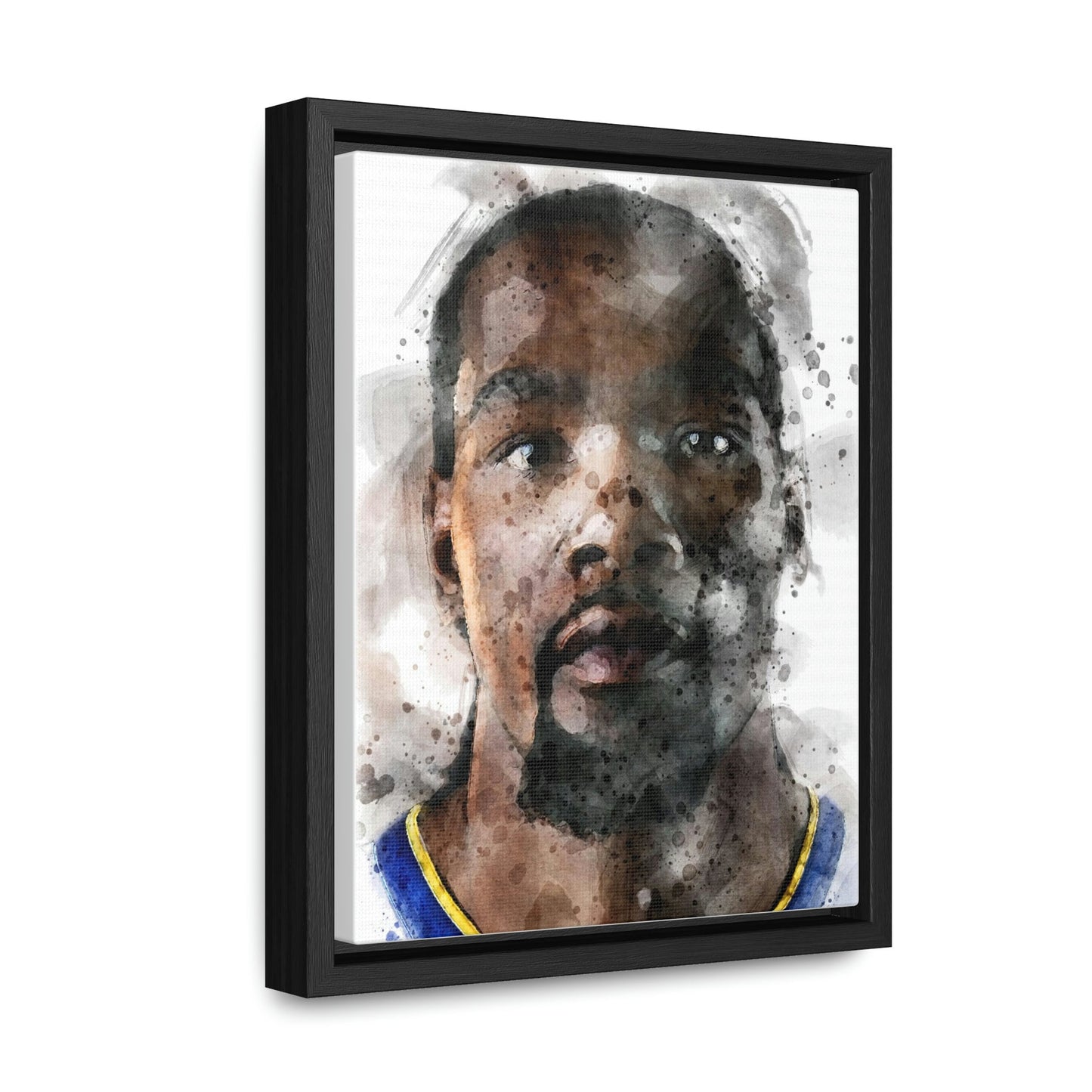 Kevin Durant Poster, Canvas Wrap, Kids Room, Man Cave, Game Room