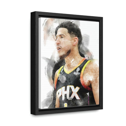 Devin Booker Poster, Canvas Wrap, Kids Room, Man Cave, Game Room,